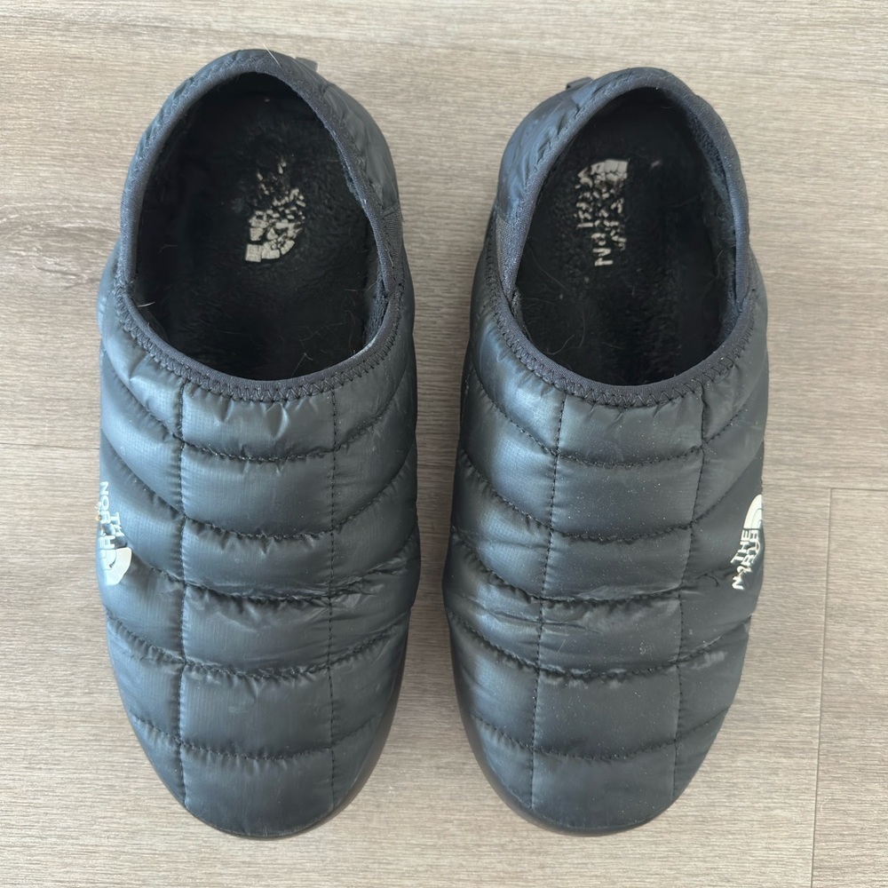 The North Face Black Slippers